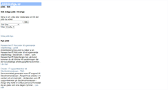Desktop Screenshot of mobil.jobblediga.se