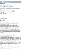 Tablet Screenshot of mobil.jobblediga.se